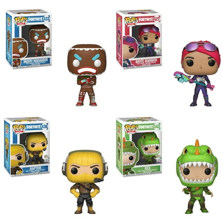 Funko POP! Games - Fortnite S1 Vinyl Figures - SET OF 4 ...