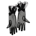 thumbnail image 4 of Accesorio Nupcial Guantes Nupciales De Negra Corta Formal Del BLESIY Guantes, 4 of 8