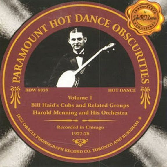 Various Artists - Paramount Hot Dance Obscurities 1927-28 - Music & Performance - CD