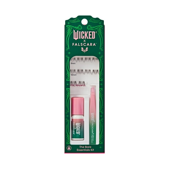 KISS Falscara WICKED x FALSCARA, Lash Extension Kit, Rejoicify, 8mm-10mm, 10 Lash Clusters