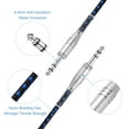 thumbnail image 3 of Uxcell Guitar Instrument Cable Straight to Straight Black Blue 15 Feet, 1/4 inch 1 pack, 3 of 6