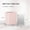 Pink, variant on Small Bathroom Trash Can 2.1 Gallon Wastebasket, Modern Metal Garbage Can Office Waste Basket, Silver Stainless Steel Trash Bin for Bedroom, Home Office, Toilet, rv, Near Desk, Under Sink.