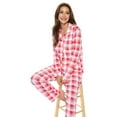 thumbnail image 4 of Casual Nights Womens Rayon Printed Long Sleeve Soft Pajama Set, 4 of 4