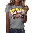 thumbnail image 3 of FGTeeV T-Shirt for Women, Fashion Short Sleeve Tops, Casual Crew Neck Tee, S-6XL, 3 of 9