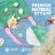 thumbnail image 2 of Bolsas de playa de malla para juguetes de playa, bolsa de recolección de conchas para niños, bolsa de conchas marinas de juguete de arena para accesorios de natación para niños y niñas (paqu, 2 of 5