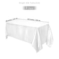 thumbnail image 2 of Mantel TURSTIN blanco satinado 259 x 147 cm para fiesta de boda, 2 of 7