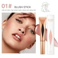 thumbnail image 2 of Lucoss Liquid Blush Beauty Wand, Liquid Blush, Blush stick, Liquid Blush for Cheeks, Contour Beauty Wand, Natural Smooth Creamy Highlight Matte Liquid Blush Stick with Soft Cushion Applicator, 2 of 8