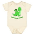 thumbnail image 3 of Inktastic Daddy's Lil' Dragon Cute Green Dragon Boys or Girls Baby Bodysuit, 3 of 5