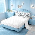 thumbnail image 3 of meiyoeat blue Ribbon Bow 7 Pieces Full Size Bedding Sets,Western Cowgirl Boots Print Full Size Bed in a Bag,Reversible, 3 of 7