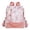Pink Backpack, variant on Butterfly Print School Backpack, Multi-pocket Backpack with Detachable Shoulder Strap, Large Schoolbag for Outdoor College, Pink