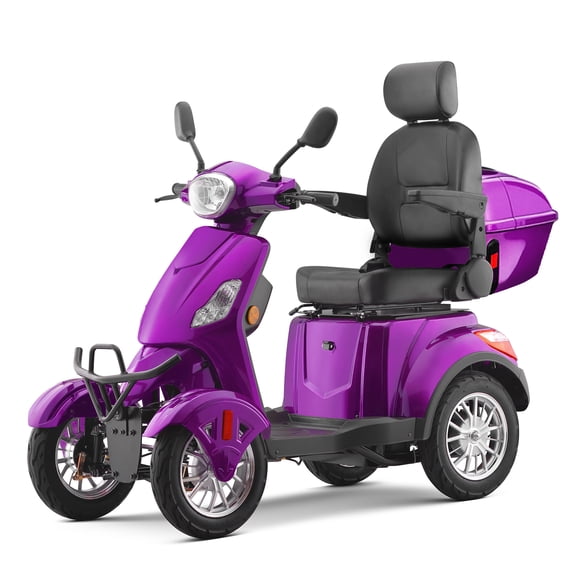 Mosta 4 Wheel Mobility Scooters for Seniors, Adult Scooter with 800W Motor, Heavy Duty Electric Scooter with 500 lb Capacity, 31 Miles Long Range and Speed Adjust Medical Scooter