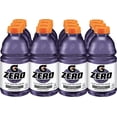 thumbnail image 1 of Gatorade Zero Grape Electrolyte Beverage, 950 mL Bottles, 12 Pack, 1 of 4