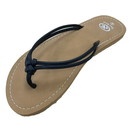 

Hi Footwear Hi Ladies Thong W/knot H2796blk8