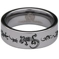 thumbnail image 2 of Tribal Gecko Tungsten Carbide Ring, 2 of 9