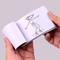 thumbnail image 3 of HUGFEGWE Flip Book Kit with Mini Light Pad LED Lightbox Tablet Design with Hole 300 Sheets Flipbook Paper Bg Screws for Ding Tracing Animation Sketching Cartoon Creation CA919-135602, 3 of 8