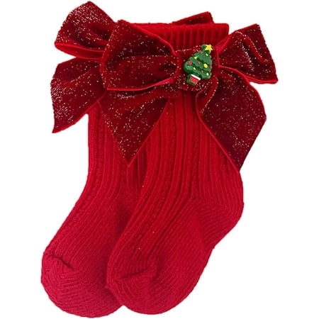 

QWZNDZGR Baby Boy Combed Cotton Socks Toddler Ankle Sock Infants Toddlers Ruffled Princess Cute Bow Socks Low Cut Socks