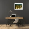 thumbnail image 3 of Plank, Savanah 32x25 White Modern Wood Framed Museum Art Print Titled - Water Reflections, 3 of 4
