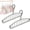 2White, variant on Multifunctional Foldable Clothes Hanger with 11-Hole, Smart Hangers for Clothes with 360° Rotating Hook, Heavy Duty Multiple Shirt Hanger, Vertical Horizontal Closet Organizer Space Saving (2Pinks)