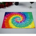 thumbnail image 2 of EREHome Tie Dye Fond Napperon de Table Tapis de Tasse 12x18 Pouces, Ensemble de 2, 2 of 2