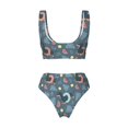thumbnail image 6 of Rocae Watermelons Dachshunds for Bikini Set for Women Two Piece Sexy High Swimsuits Split Crossover Bikini X-Large, 6 of 9