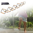 thumbnail image 6 of TTETTZ Agility Ladder Agility Training Equipment Balance Improves Coordination Foldable 16 Grids, 6 of 9