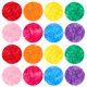 thumbnail image 1 of 1000 círculos de fieltro multicolor para proyectos de manualidades DIY. Almohadillas de tela suave no tejida para la educación temprana de los niños, costura, patchwork y decoraciones navideñas., 1 of 7