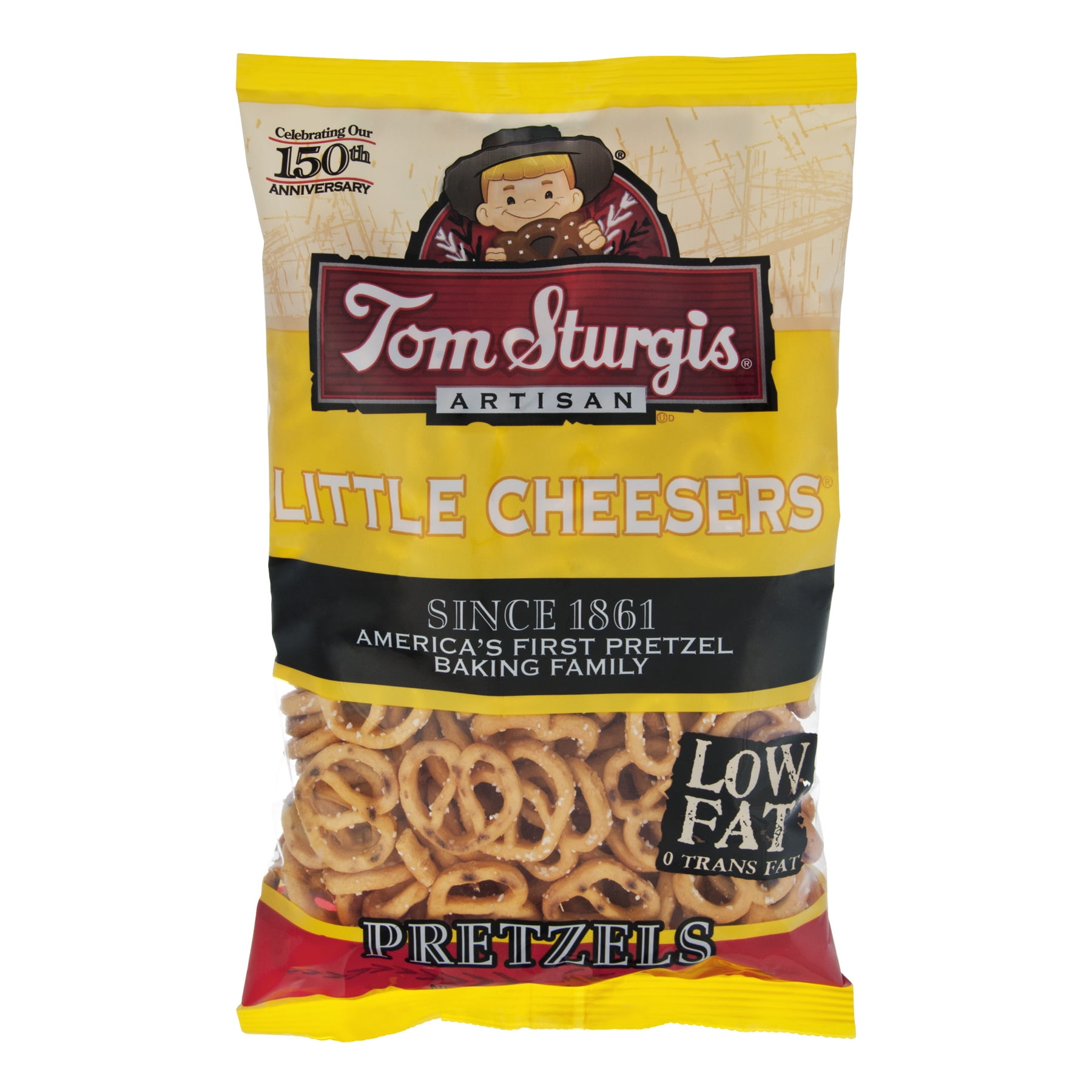 Tom Sturgis Artisan Low Fat Little Cheeser Pretzels, 11 Oz. Walmart