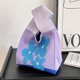 thumbnail image 3 of Bolsos de mano para mujer, diseño de flores, tejido, gran capacidad para el trabajo (púrpura) Tmvgtek Para Estrenar, 3 of 8