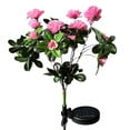 thumbnail image 1 of tredstone Solar Garden Azalea Lamp Gift Choice For Garden Multi-Purpose Solar Light Lights Purple Warming lamp, 1 of 6
