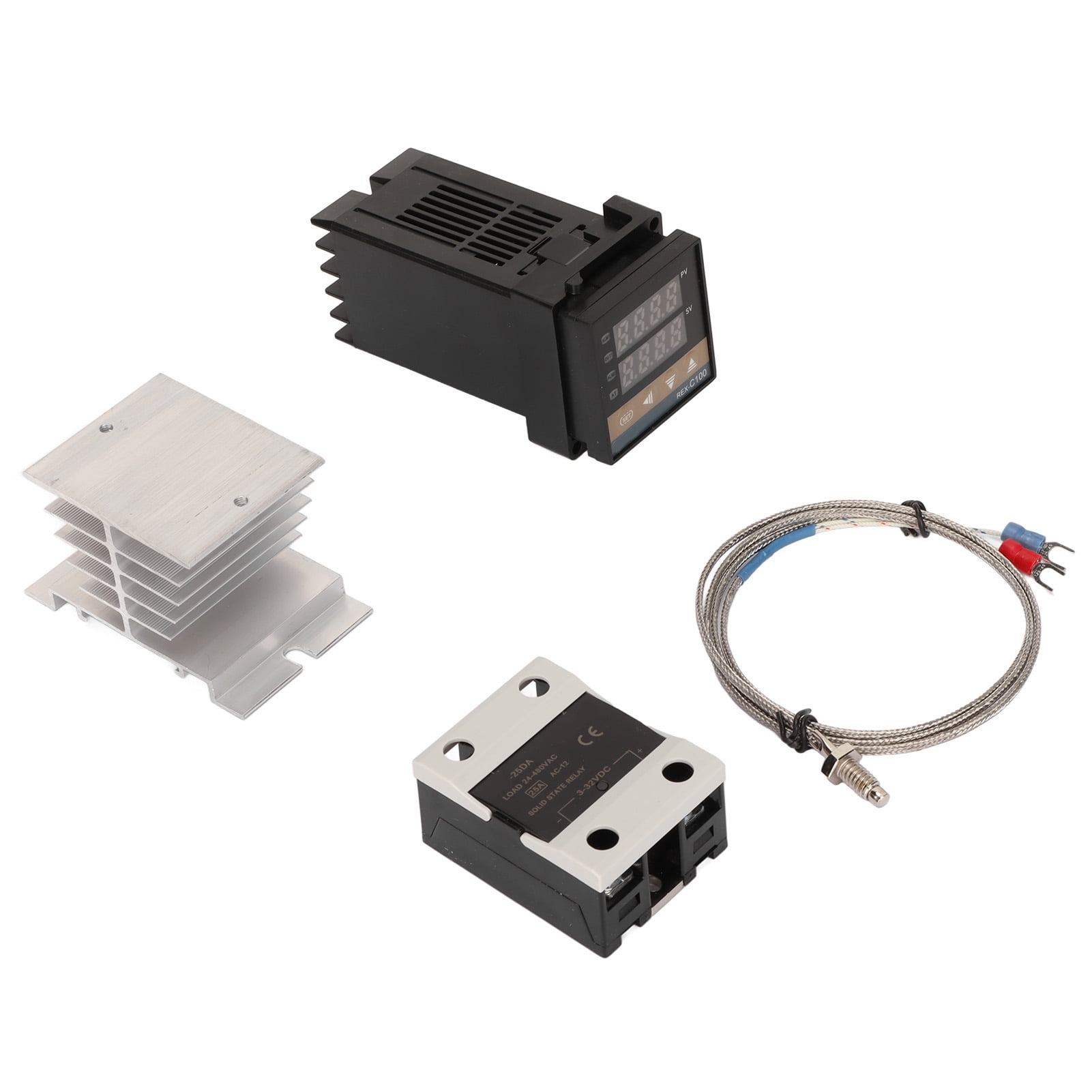 FACET Termostato Motore 7.8757K - 95°C Con Pezzi Di Raccordo Per VW Golf, Audi A3, Tiguan, Q5
