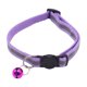 thumbnail image 1 of Collar reflectante para gatos con collar ajustable y pequeño para perros Collar de nailon suave para mascotas para pasear por la noche al aire libre, 1 of 5