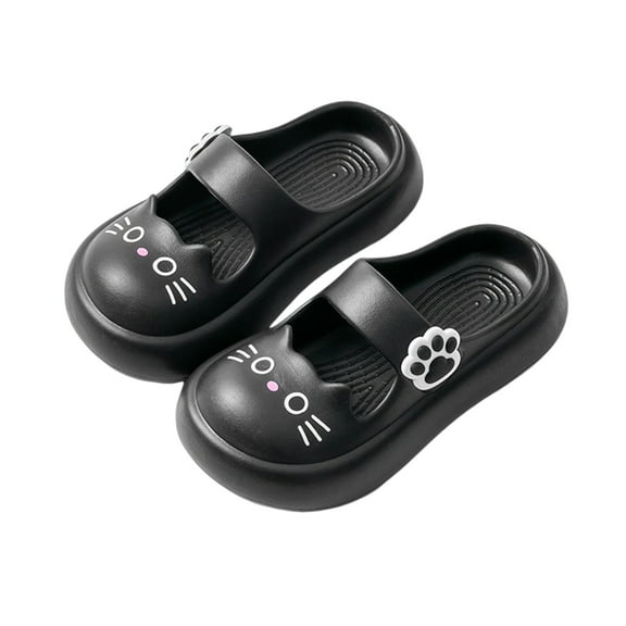 Little Girls Slippers Soft Sole Pool Beach Outdoor Casual Sandals Lightweight Water Shoes For Kids Size 5.5-6T