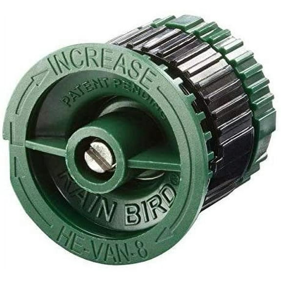 Rain Bird HEVAN08 High Efficiency Spray Nozzle, 0 - 360 Adjustable Pattern, 5' - 8' Spray Distance - 10-Pack