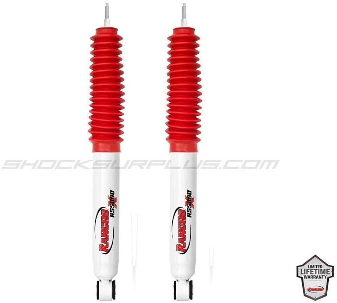 Rancho Front Rear Pair RS5000X Gas Shock Absorbers for Ford F-150 4WD