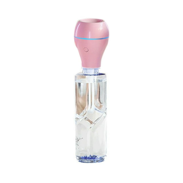 leyfeng Mini humidificador de aire portátil, tapas de botellas de agua, humidificador, generador de niebla para coche, hogar y oficina