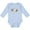 AE-Light Blue, variant on Four Wheeling Mudding Activity Boys or Girls Long Sleeve Baby Bodysuit