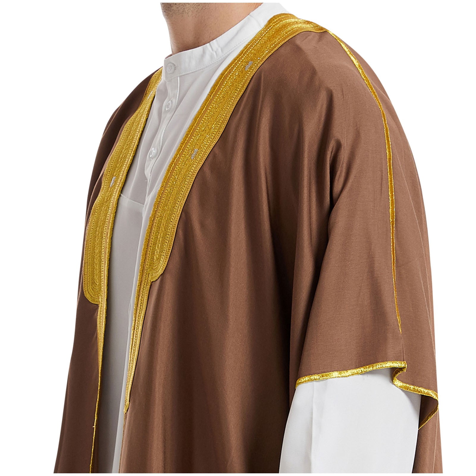 Robe Traditionnelle Arabe En Soie Pour Homme - Taille L, Neuf Sans Étiquettes, État Parfait