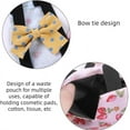 thumbnail image 6 of Monebena 3-Pack Pet Duck Chicken Diapers with Bow Tie Reusable Handmade Washable Waterproof Inner Layer for Geese Hen- Stylish and Protective Poultry Nappy Clothes (Polka Dot,X-Small), 6 of 6