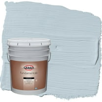 Glidden Fundamentals Keepsakes / Blue Satin Exterior Paint, 5 Gallon