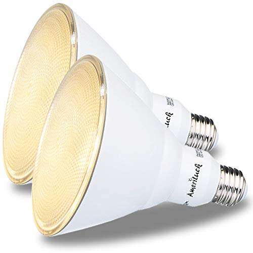 Ameriluck 150w Equivalent Par38 Led Outdoor Flood Light Bulb 16w Dimmable 3000k Warm White 2 Pack Com Ameriluck 150w Equivalent Par38 Led, Outdoor Flood Light Bulbs 150 Watt