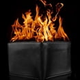 thumbnail image 5 of Magic Flaming Fire Wallet Magician Stage Street Inconceivable Show Prop-New Design Faux Leather Bifold Purse, 5 of 8