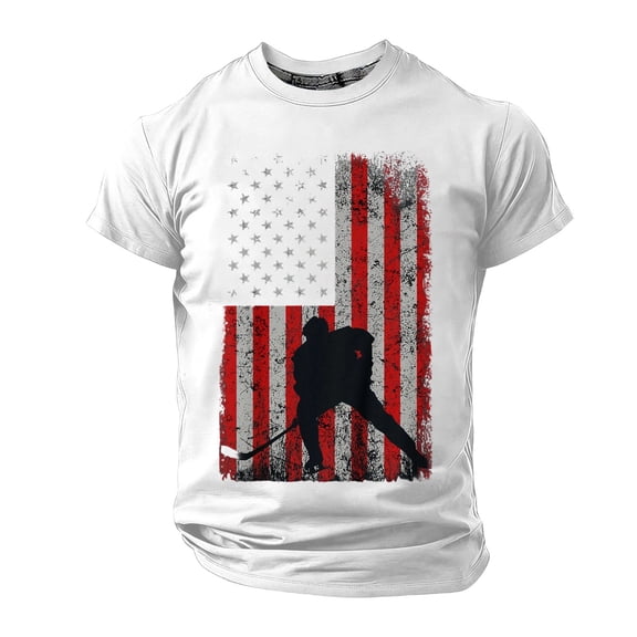 CUSTG Men T-Shirts Casual 4th Of July 250th Anniversary Shirt T Shirt Prints Crew Neck Short Sleeve 250 Years Birthday Patriotic Celebrate America's 250th Anniversary Leisure 1776-2026 Tops