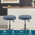 thumbnail image 2 of AIGIA 2 Pack Bar Stool Covers Round Stool Covers With Elastic Bands Slipcover Washable Stool Cushion Covers, 2 of 7