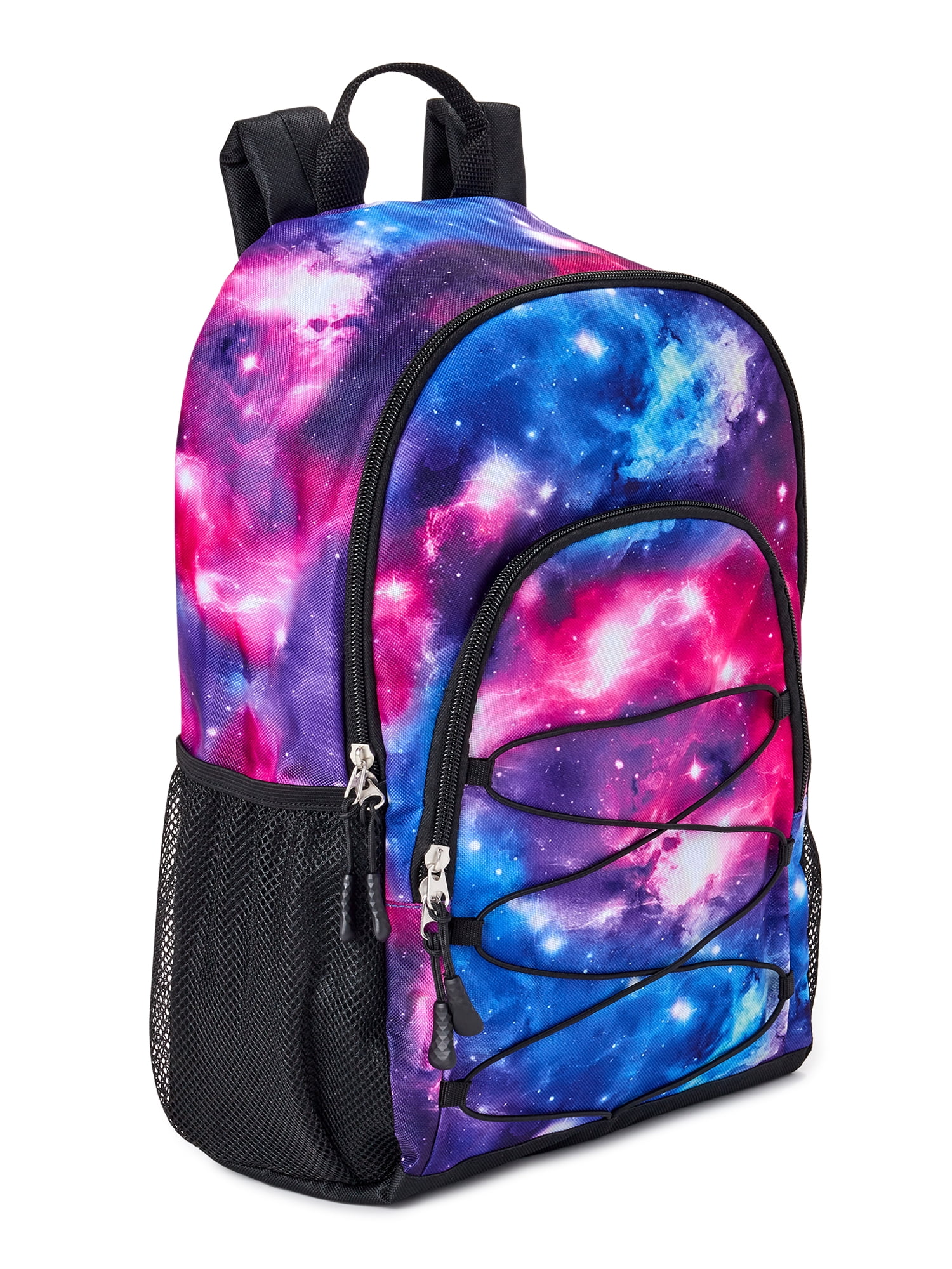 Wonder Nation Kids' Grey Colorblock Blue Camo Galaxt Print 3-Pack Backpacks