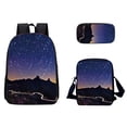 thumbnail image 1 of Agiferg 3D Sky Pattern School Bag Breathable Travel Outdoor Multifunctional Bag 3PC, 1 of 1