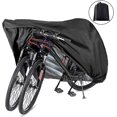 thumbnail image 2 of Funda para 2 bicicletas ZHCH negra 210D impermeable antipolvo resistente a la lluvia y a los rayos UV 200x90x110cm, 2 of 3