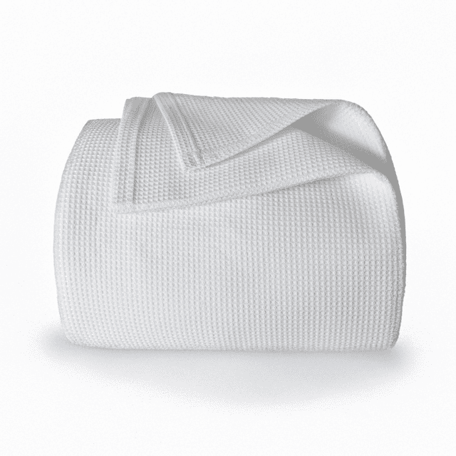 Manta Ligera con Textura Tipo Waffle – Colcha Suave, Ligera y Transpirable – Estilo Elegante Punto Gofre para Cama o Sofá – Ideal para Todas las Estaciones – Tamaño King