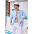 thumbnail image 2 of Playa De Guayabera Cubana Camisas Casual Para Hombre, 2 of 6