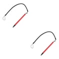 thumbnail image 3 of Seitruly Bolígrafos de pantalla táctil Stylus portátiles con cuerda elástica resistiva tabletas universales juegos Smartphone máquina recreativa Rojo 2piezas, 3 of 5