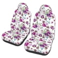 thumbnail image 2 of Haiem Violets Flowers Printed Car Seat Covers Set of 2, Universal Fit Car Seat Covers,Protective Seat Covers,Comfortable Car Seat Covers, Easy Installation Seat Covers, Vehicle Seat Covers, 2 of 9